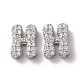 925 Sterling Silver Micro Pave Cubic Zirconia Beads(STER-Z005-15P-H)-1