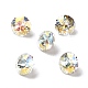 Light AB Style Glass Rhinestone Cabochons(RGLA-J014-B-001LA)-1