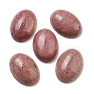 Natural Rhodonite Cabochons, Oval, 18x13x5~5.5mm(X-G-C115-01A-15)