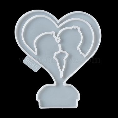 Heart Candle Holder DIY Silicone Molds(SIL-F007-12D)-3