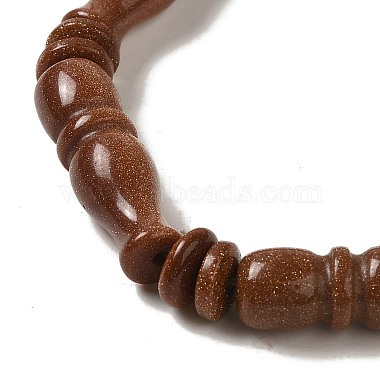 Synthetic Goldstone Beads Strands(G-B078-C03-01)-4