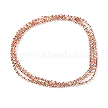 Iron Ball Bead Chains(CH-E002-2.4mm-Y12A)-2