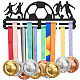 スポーツテーマの鉄メダルハンガーホルダーディスプレイウォールラック(ODIS-WH0021-428)-1