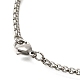 201 Stainless Steel Guitar Pendant Box Chain Necklaces(NJEW-R001-06P-01)-4