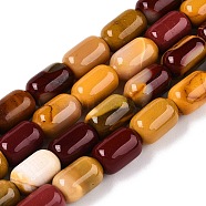 Natural Mookaite Beads Strands, Column, 9~9.5x6~6.5mm, Hole: 0.9~1mm, about 20~21pcs/strand, 7.28~7.6''(18.5~19cm)(G-G980-46B)