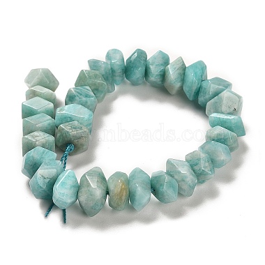 amazonite naturelles brins de perles(G-N327-05-08)-3