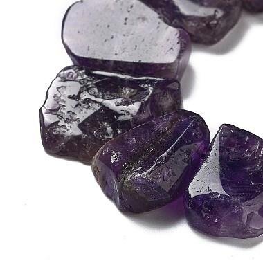 Natural Amethyst Beads Strands(G-P528-K09-01)-3