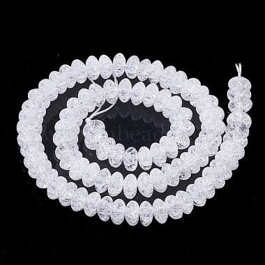Chapelets de perles en quartz craquelé synthétique(X-G-S285-09)-2