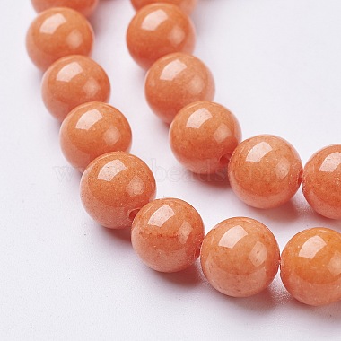 Natural Mashan Jade Round Beads Strands(X-G-D263-8mm-XS21)-2