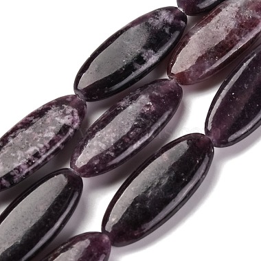 Oval Lepidolite Beads