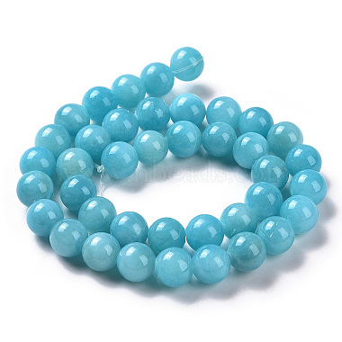 Natural Mashan Jade Round Beads Strands(X-G-D263-8mm-XS28)-6