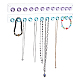 PandaHall Elite 2Pcs 2 Colors Acrylic Jewelry Display Hanger Rack(AJEW-PH0002-59)-1