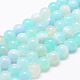 Chapelets de perles en agate rayée naturelle/agate à bandes(X-G-K155-A-8mm-04)-1