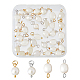 superfindings 40 pcs 4 styles pendentifs en perles de culture d'eau douce naturelles(FIND-FH0005-52)-1