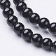 Natural Black Onyx Round Beads Strands(X-GSR4mmC097)-2
