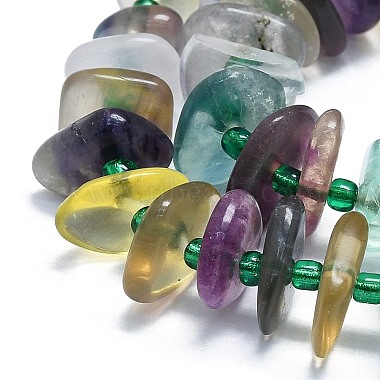 Natural Fluorite Beads Strands(G-K245-H16-04)-3