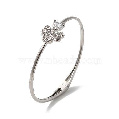 Clover Cubic Zirconia Bangles