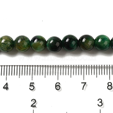 brins de perles en œil de tigre naturel teint(G-G102-A01-02)-5