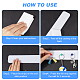 Rectangle Self-adhesive Felt Sticky Notes for Memo Notepads(AJEW-CP0008-53B)-5