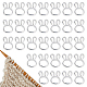 40Pcs Brass Linking Rings(KK-HS0002-14A)-1