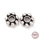 925 Sterling Silver Bead Caps(STER-D036-20AS-03)-1