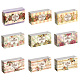 90piezas 9 estilos de etiqueta de papel de jabón con patrón de rosas(DIY-WH0399-69-028)-8