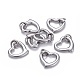 304 Stainless Steel Open Heart Charms(STAS-L218-14P)-1
