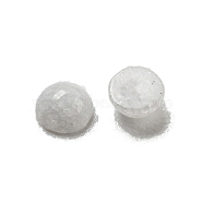 Natural White Jade Cabochons, Half Round, 2x1mm(G-H309-02-10)