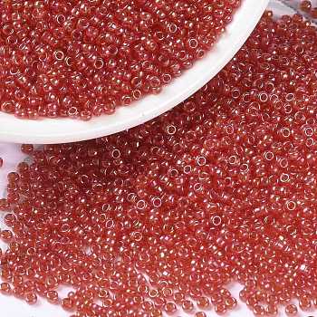 MIYUKI Round Rocailles Beads, Japanese Seed Beads, (RR3762), 15/0, 1.5mm, Hole: 0.7mm, about 27777pcs/50g