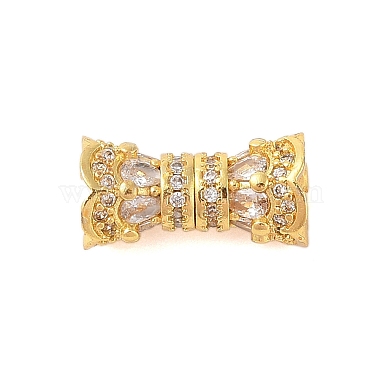 Golden Pink Brass Screw Clasps