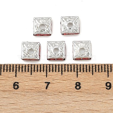 Messing Strass Zwischenperlen(X1-RSB072-08S)-2