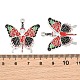 Alloy with Black Enamel Pendants(AL-CBA2919-02P-02)-3