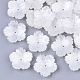 5-Blütenblatt-Kunststoffperlenkappen(KY-T015-21A-B03)-1