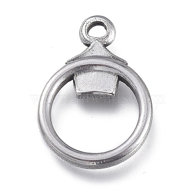 304 Stainless Steel Toggle Clasps Parts(STAS-M278-01P)-2