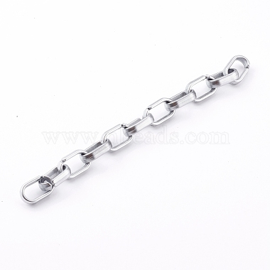 Silver Acrylic Cable Chains Chain