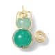 Imitation Jade Glass Beads Pendants(PALLOY-JF02480-04)-1