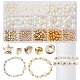10Style Imitated Pearl Acrylic Beads and CCB Plastic Beads(DIY-YW0007-51)-1
