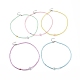 Opaque Acrylic Beaded Bracelets(NJEW-JN04174)-1