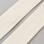 Cotton Elastic Piping Ribbon, Clothes Accessories, White, 1-3/4 inch(45mm), about 10.94 Yards(10m)/Roll(OCOR-WH0108-8)