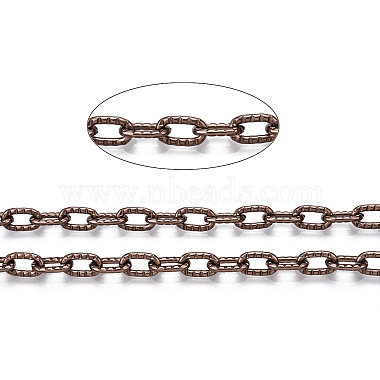 Aluminium Textured Cable Chains(CHA-T001-38R)-4