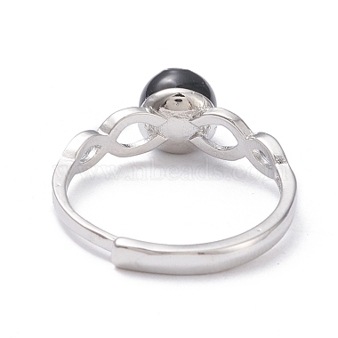 (ジュエリーパーティー工場販売)調節可能な真鍮の指輪(RJEW-K231-A04)-3