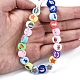 5 Strands Handmade Polymer Clay Beads(CLAY-SC0001-42)-4