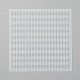 幾何学的なプラスチックの再利用可能な絵画ステンシル(DIY-E021-02C)-1