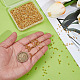 2000Pcs Brass Crimp Beads(KK-ME0003-33G)-3