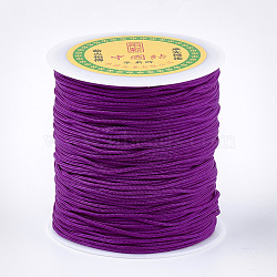 Nylon Thread, Purple, 1.5mm, about 120.29 yards(110m)/roll(NWIR-S007-10)