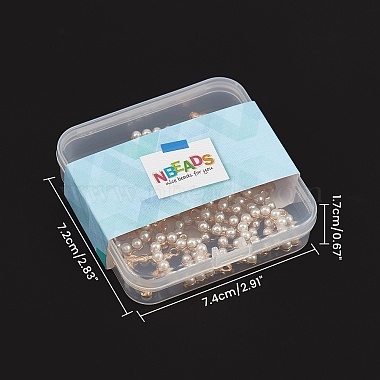 Пластиковые кулоны с имитацией жемчуга(PALLOY-NB0001-71)-7