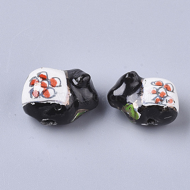 Handmade Porcelain Beads(PORC-N004-73)-2