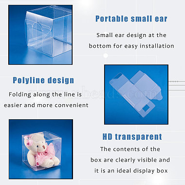 Clear Plastic Folding Box, Cartons