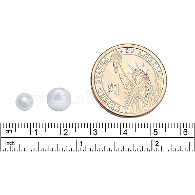 perles rondes en perles de verre teintées écologiques(HY-BC0001-8mm-RB001)-6