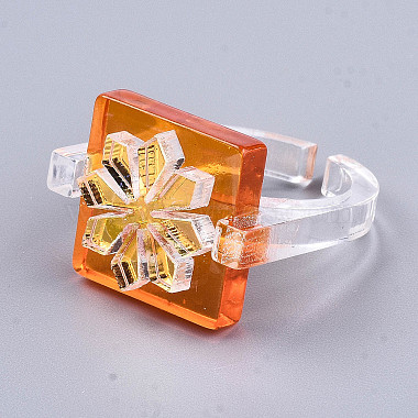 Transparent Resin Cuff Rings(RJEW-T017-02)-3